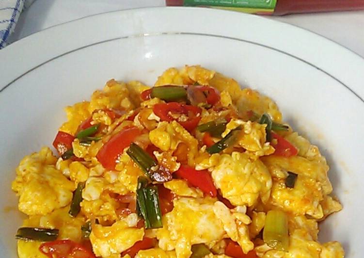 Resep Gongso Telur Pedas | Resep Bumbu Gongso Telur Pedas Yang Lezat Sekali