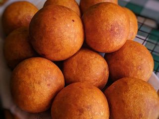 Bola ubi gula merah/ kue obi
