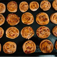 A picture of Pizza Pinwheel (Swirl Pizza).
