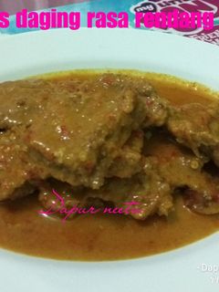 Foto resep Lapis daging rasa rendang