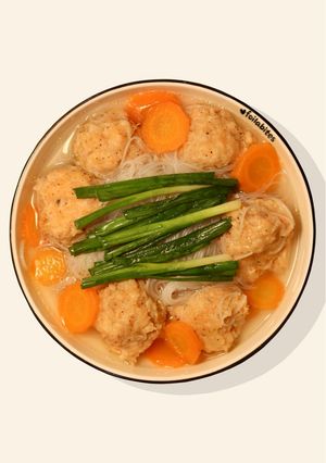 Foto resep Sup Bola Udang