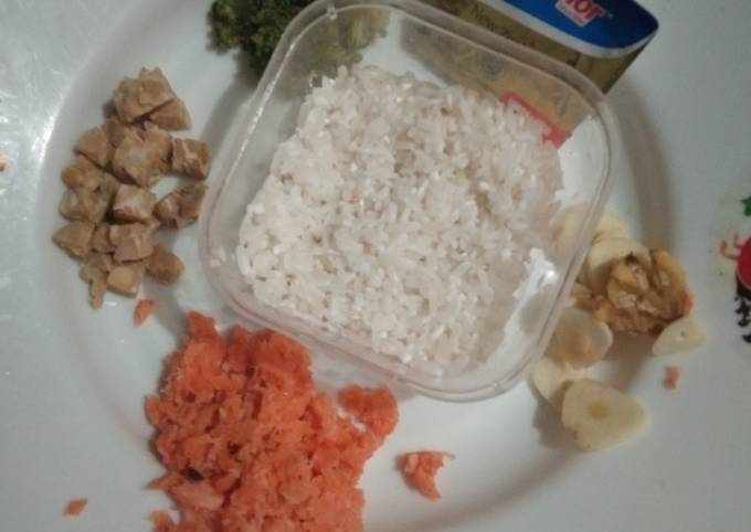 Cara membuat MPASI 6bulan(ikan salmon,tempe,brokoli) day11 Cara membuat MPASI 6bulan(ikan salmon,tempe,brokoli) day11
