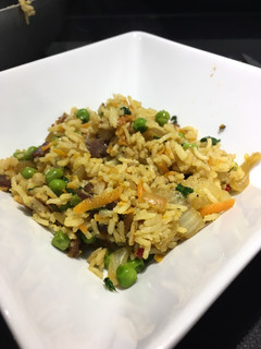 Una foto de Arroz chino a lo español