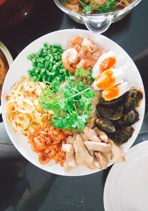 Hình của món Cơm chiên mắm ruốc kiểu Thái.