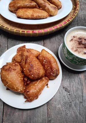 Foto resep Kluay Tod (Pisang Goreng Wijen Thailand)