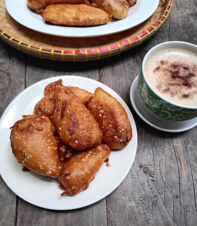 Foto resep Kluay Tod (Pisang Goreng Wijen Thailand)