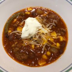 A picture of Taco Soup.