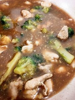 Foto resep Ayam Cah Brokoli Siram