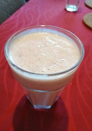 Eper banán mangó turmix chia maggal recept fotója