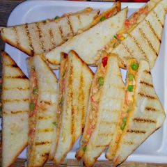 Mayo Fajita sandwiches A picture of Mayo Fajita sandwiches.