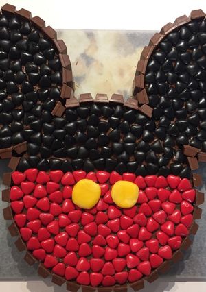 Une photo de Gâteau Mickey au chocolat