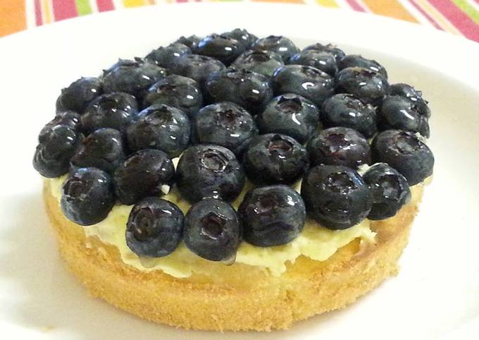 藍莓起士奶油蛋糕 食譜成品照片