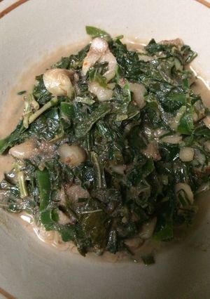 Foto resep Tumis Pucuk Ubi Daun Kencur Muda ala Bangka