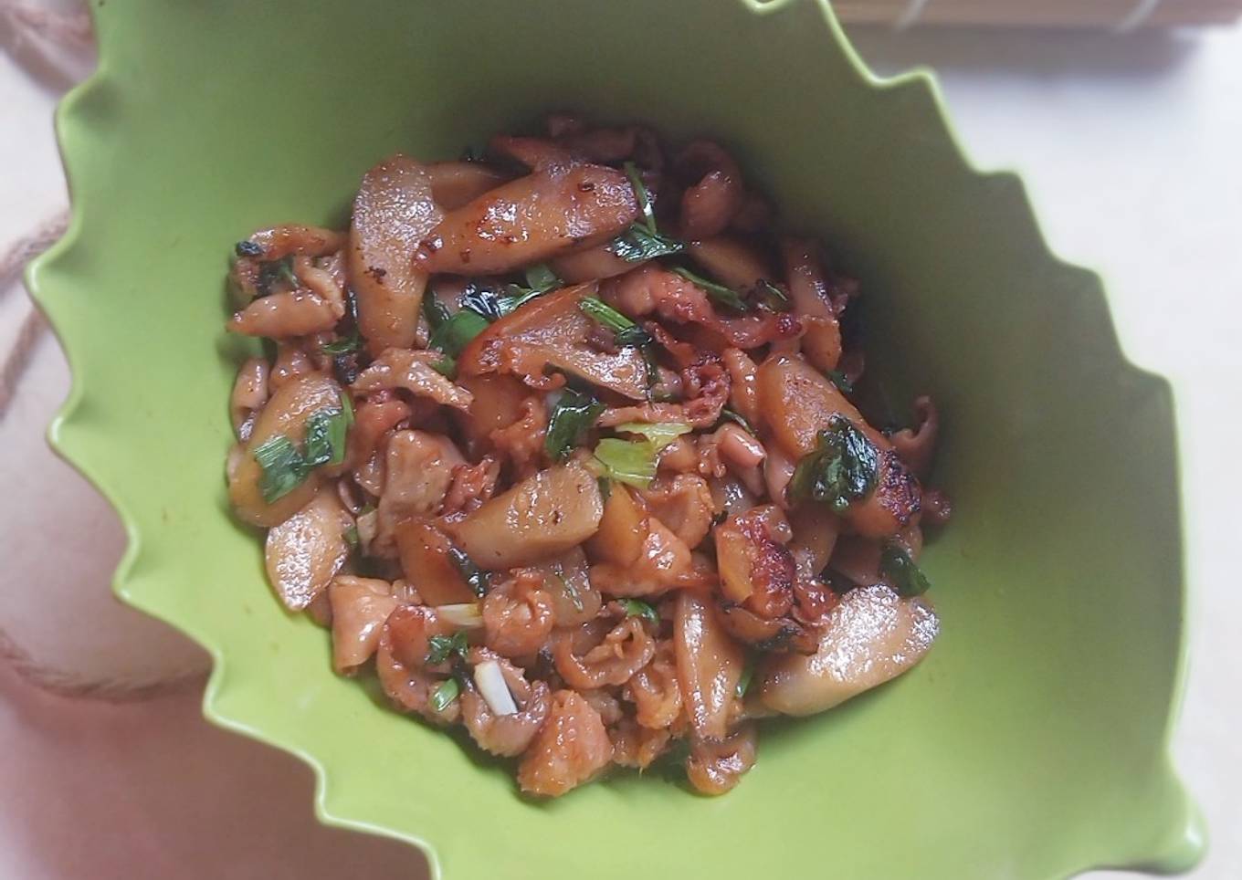 Kulit Ayam Sosis Saus Tiram