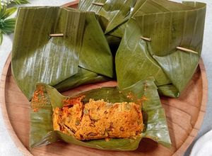 Foto resep Botok Teri Lamtoro