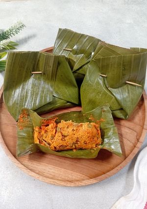 Foto resep Botok Teri Lamtoro