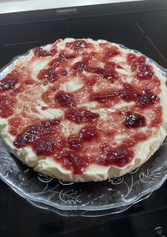 Una foto de Tarta de queso Philadelphia. Con robot Mambo de Cecotec