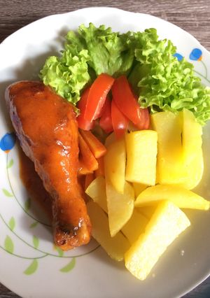 Foto resep Ayam Goreng Saus Asam Manis