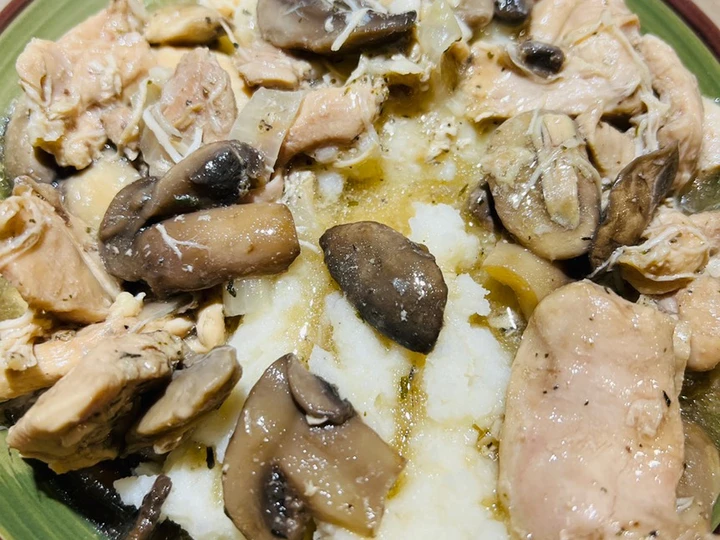 Recipe Crockpot Chicken 🐔 Marsala the Delicious Tasty