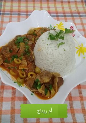 صورة لوصفة ليزابا بصلصلة الطماطم والزيتون