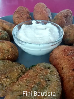 Una foto de Croquetas de espinacas con queso