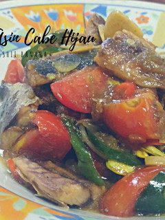 Foto resep Ikan Asin Cabe Hijau