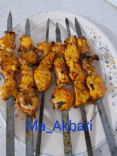 عکسی از دستور جوجه کباب