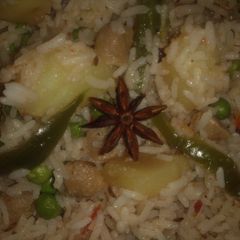 A picture of Fried Rice with Leftovers Rice.