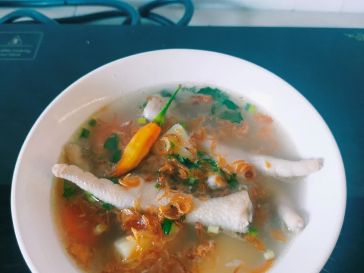 Langkah Gampang Membuat Resep Sop Ceker Ayam yang Sempurna Anti Ribet, Mantap Sekali