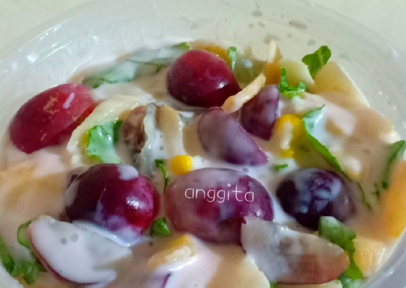 Mixed Fruit & Vegetable Salad #TiketMasukGoldenApron3
