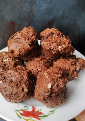 Foto resep Muffin Double choco