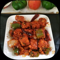 A picture of Paneer Chilli 90.