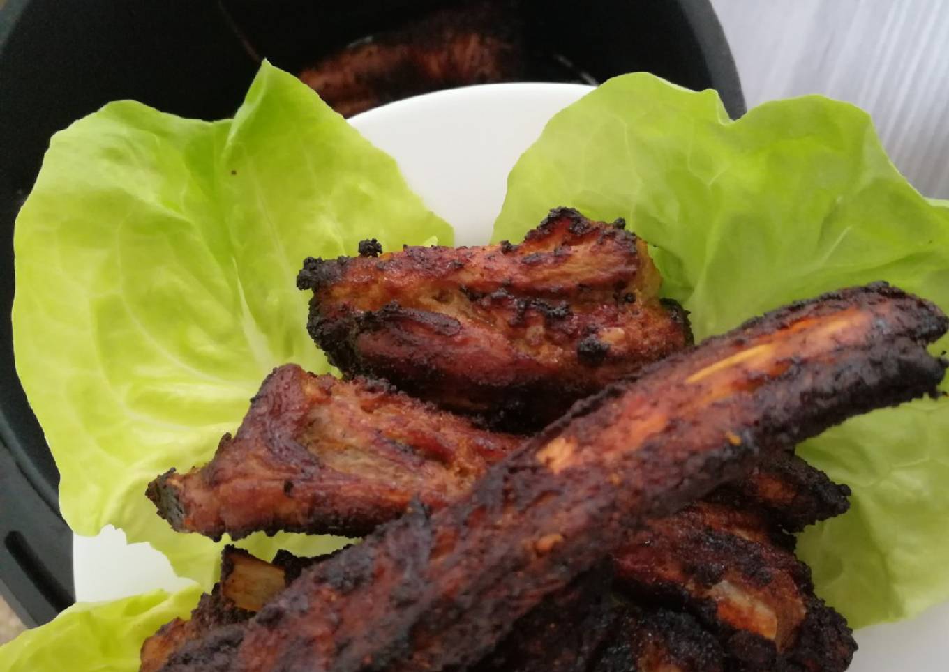 Costillas para enamorar 🐖💕 (en freidora de aire)