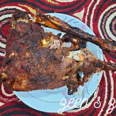 A picture of Bakra Eid Special Oven Roasted Raan with Sumac (non-veg).