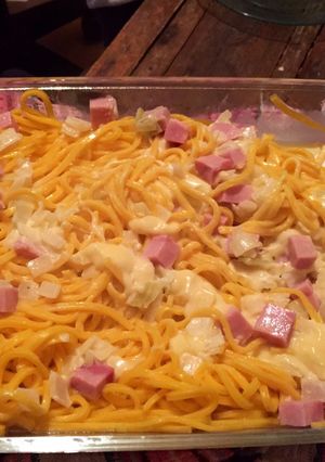 Una foto de Spagetti con salsa carusso🎉🤤