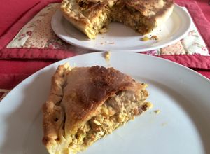 Una foto de Bastillá (pastel de pichones marroquí modificado)