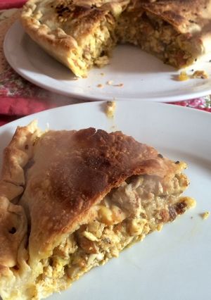 Una foto de Bastillá (pastel de pichones marroquí modificado)