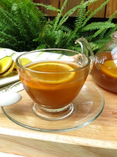 鳳梨鮮橙水果茶 的食譜成品照片