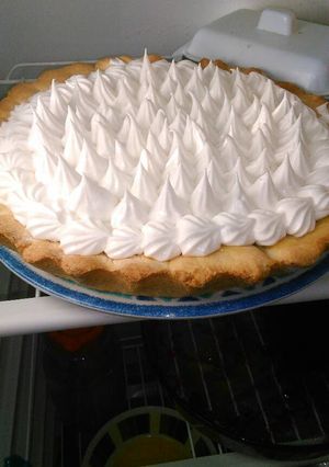 Una foto de Lemon pie