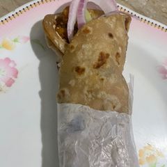 Chicken tandoori wrap A picture of Chicken tandoori wrap.