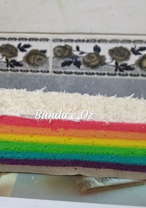 Foto resep Rainbow cake