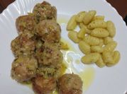 A picture of pork meat balls