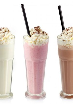 A picture of 11 different shakes for summer time.
