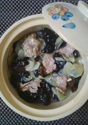 Foto resep Cah Jamur Mentimun Daging Sapi