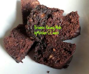 Resep Teruji 85 Brownies Kukus Kacang Mede Hari Ini