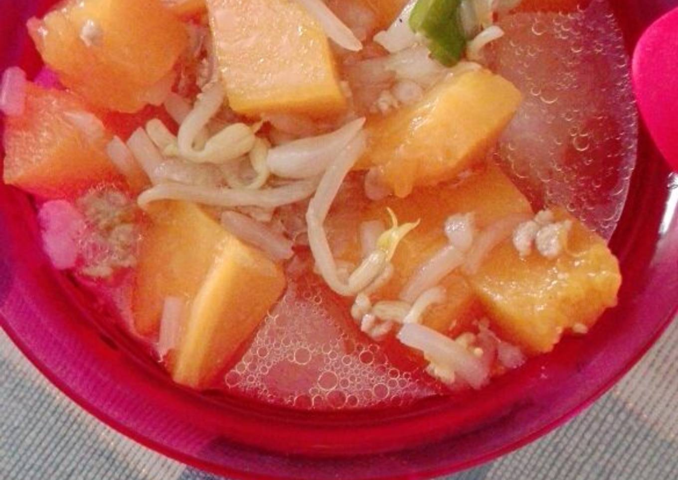 Acar sayur, labu, taugeh - Kedutaan 12 bulan