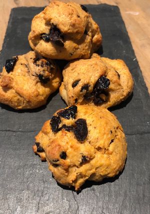 Une photo de Cookies tomates séchées