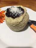 Mug cake de banana
