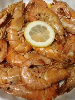 Foto de Camarão frito com limão