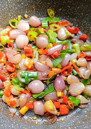 Foto resep Sambal bawang iris